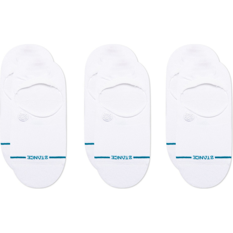 2026 Stance Unisex Icon No Show 3 Pack Sock A145A23ICO - White